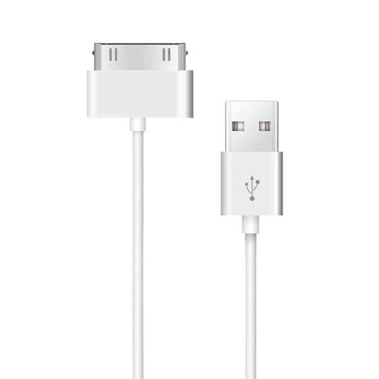Câble USB double face de 1 m pour synchronisation et chargement de données, compatible avec iPhone 4 et 4S, iPhone 3GS, 3G, iPad 3, iPad 2, iPad et iPod Touch.