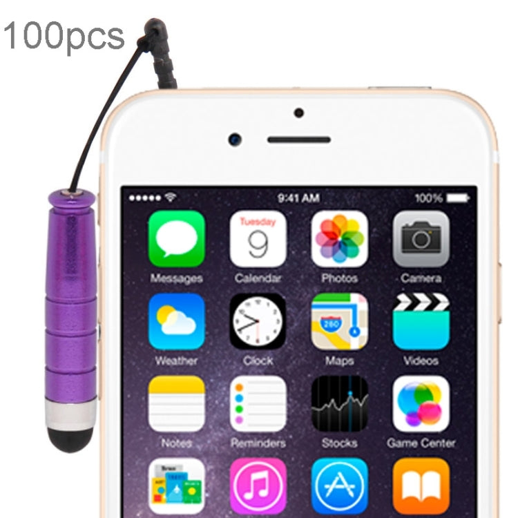 100 PCS Mini Universal Capacitive Stylus Pen, Random Color Delivery, S-IP4G-0626, S-IP4G-0626B, S-IP4G-0626D, S-IP4G-0626G, S-IP4G-0626L, S-IP4G-0626M, S-IP4G-0626P, S-IP4G-0626R, S-IP4G-0626W, S-IP4G-0626Y