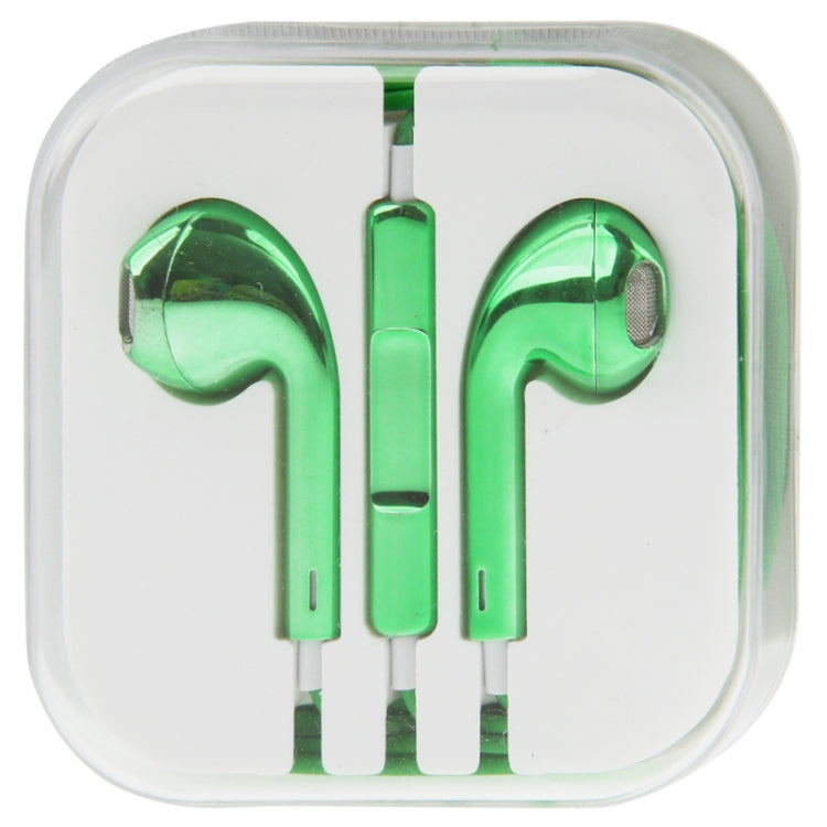3.5mm Stereo Electroplating Wire Control Earphone for Android Phones / PC / MP3 Player / Laptops