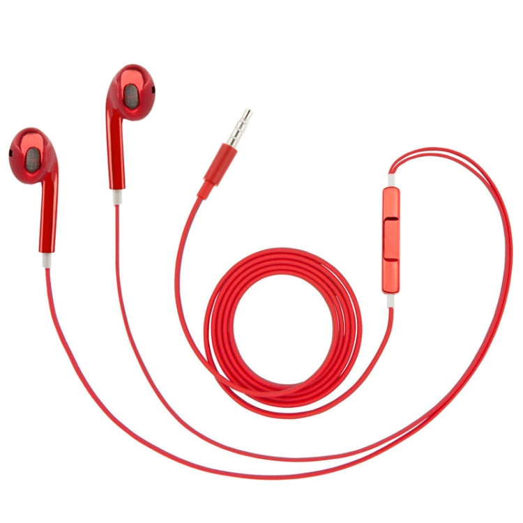 3.5mm Stereo Electroplating Wire Control Earphone for Android Phones / PC / MP3 Player / Laptops