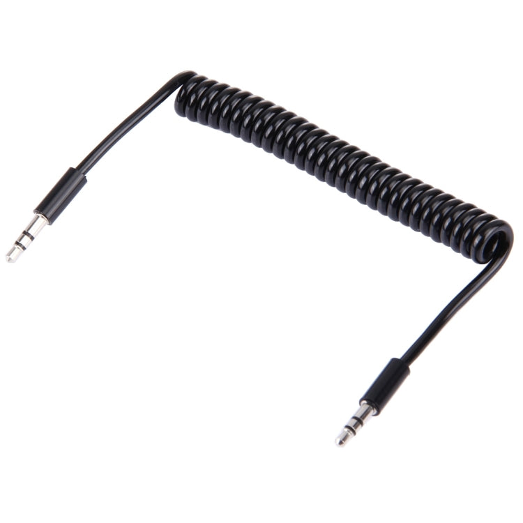 Câble auxiliaire 3,5 mm à ressort, compatible avec téléphones, tablettes, écouteurs, lecteurs MP3, autoradios et autres appareils. Longueur : 15 cm - 170 cm.