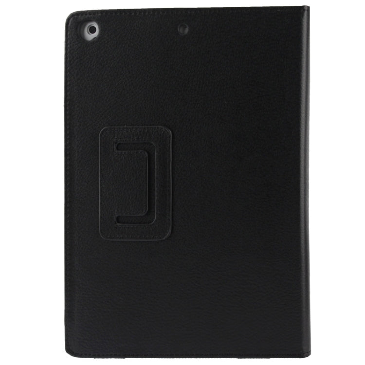 Litchi Texture Flip Leather Case with Holder & Sleep / Wake-up Function for iPad Air