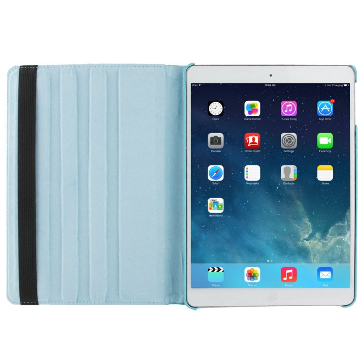Litchi Texture 360 Degrees Rotation Leather Tablet Case with Holder for iPad Air / Air 2 / iPad 9.7 2017 / iPad 9.7 2018