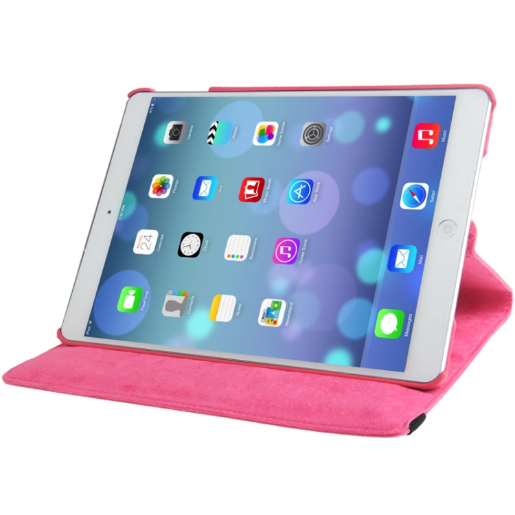Litchi Texture 360 Degrees Rotation Leather Tablet Case with Holder for iPad Air / Air 2 / iPad 9.7 2017 / iPad 9.7 2018