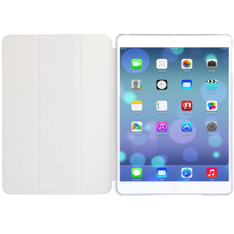 Étui en cuir givré à 3 volets avec support et fonction veille/réveil pour iPad Air