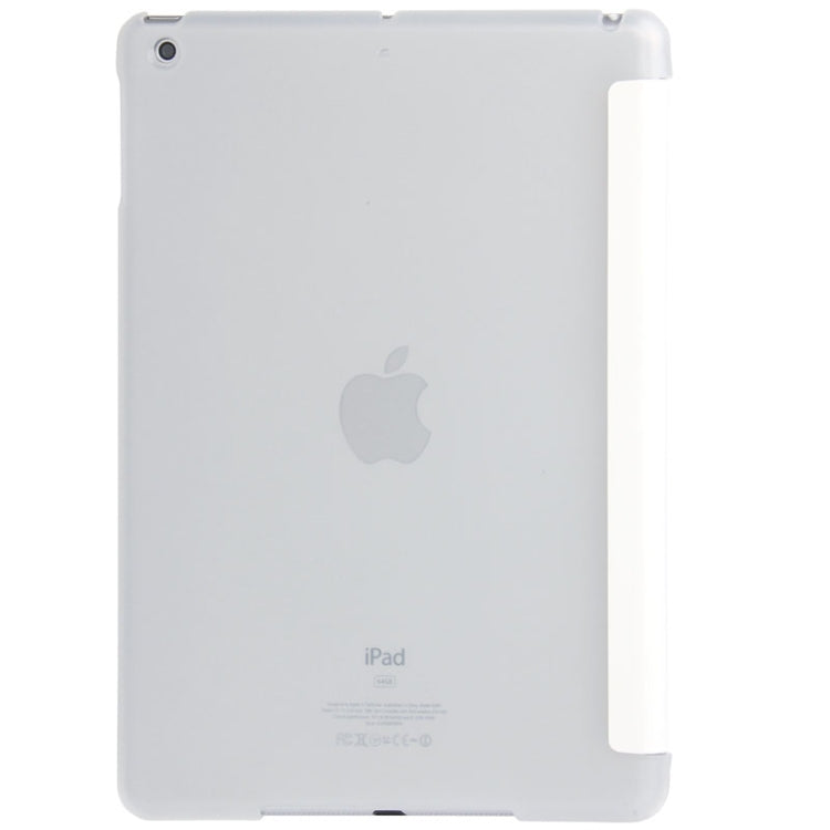 Étui en cuir givré à 3 volets avec support et fonction veille/réveil pour iPad Air