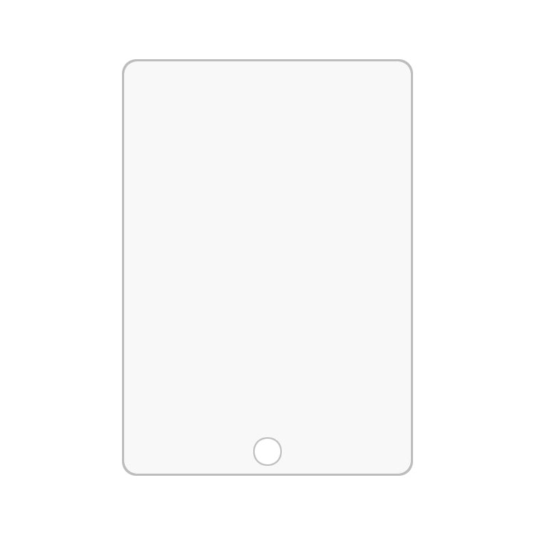 Film en verre trempé antidéflagrant 0,4 mm 9H+ pour iPad Air 1/2, iPad Pro 9,7 pouces / iPad 5/6/7 9,7 pouces