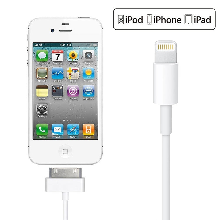 15cm 8 Pin Male to 30 Pin Female Adapter Cable, 15cm 8 Pin Male to 30 Pin