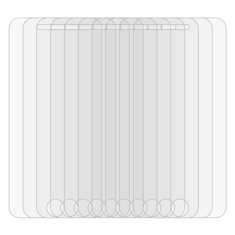 10 PCS for iPhone SE & 5 & 5S & 5C 0.26mm 9H Surface Hardness 2.5D Explosion-proof Tempered Glass Screen Film, 10pcs