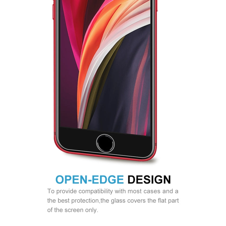 10 PCS for iPhone SE & 5 & 5S & 5C 0.26mm 9H Surface Hardness 2.5D Explosion-proof Tempered Glass Screen Film, 10pcs