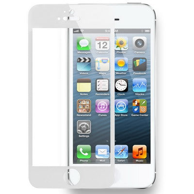 Tempered Glass Protective Film for iPhone 5 & 5S & 5C, For iPhone 5 & 5S & 5C White (1 PC)