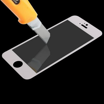 Tempered Glass Protective Film for iPhone 5 & 5S & 5C, For iPhone 5 & 5S & 5C White (1 PC)