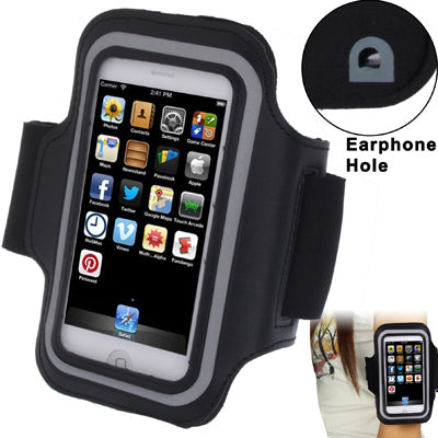 Sports Armband Case with Earphone Hole for iPhone 5 & 5C & 5S