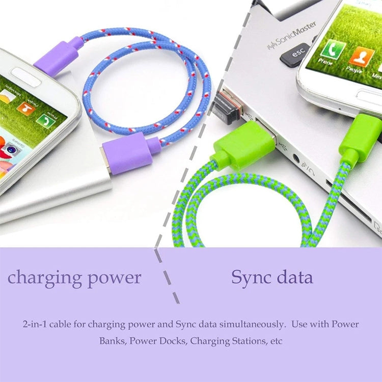 Câble de chargement USB en nylon de 1 m pour iPhone et iPad, compatible avec iOS 15.5
