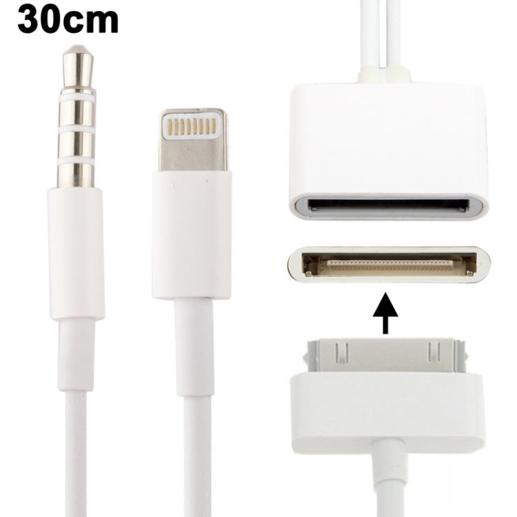 8 Pin Audio Adapter, Not Support iOS 10.3.1 or Above Phone, 8 Pin Audio Adapter