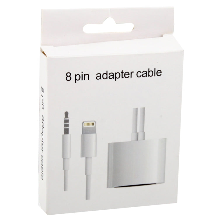 8 Pin Audio Adapter, Not Support iOS 10.3.1 or Above Phone, 8 Pin Audio Adapter