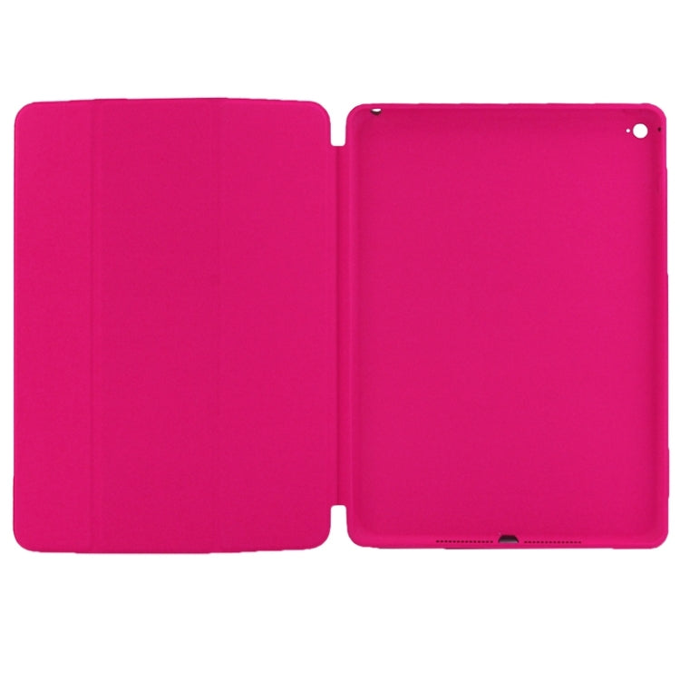 Étui en cuir intelligent 3 volets traité naturellement avec fonction veille/réveil et support pour iPad Air 2