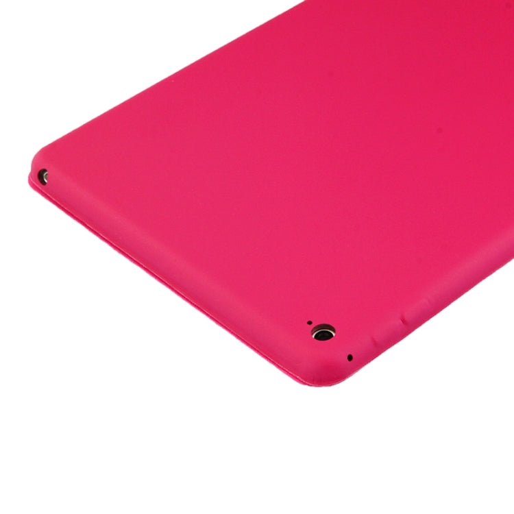 Étui en cuir intelligent 3 volets traité naturellement avec fonction veille/réveil et support pour iPad Air 2