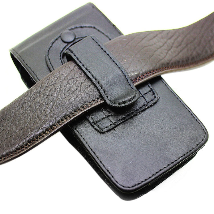 Universal Vertical Style Leather Case with Belt Clip for iPhone 6 / Galaxy S IV / i9500 / Alpha