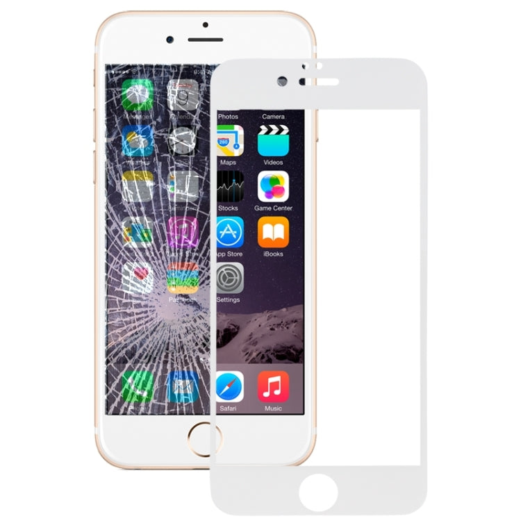 Film en verre trempé plein écran 0,3 mm pour iPhone 6, pour iPhone 6 noir (1 pièce), pour iPhone 6 blanc (1 pièce)
