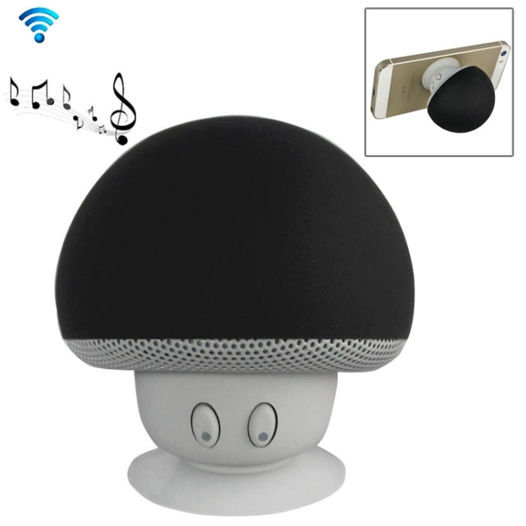 Enceinte Bluetooth en forme de champignon avec support à ventouse