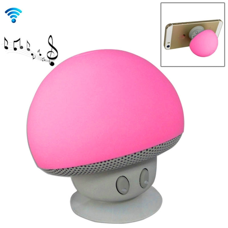 Enceinte Bluetooth en forme de champignon avec support à ventouse
