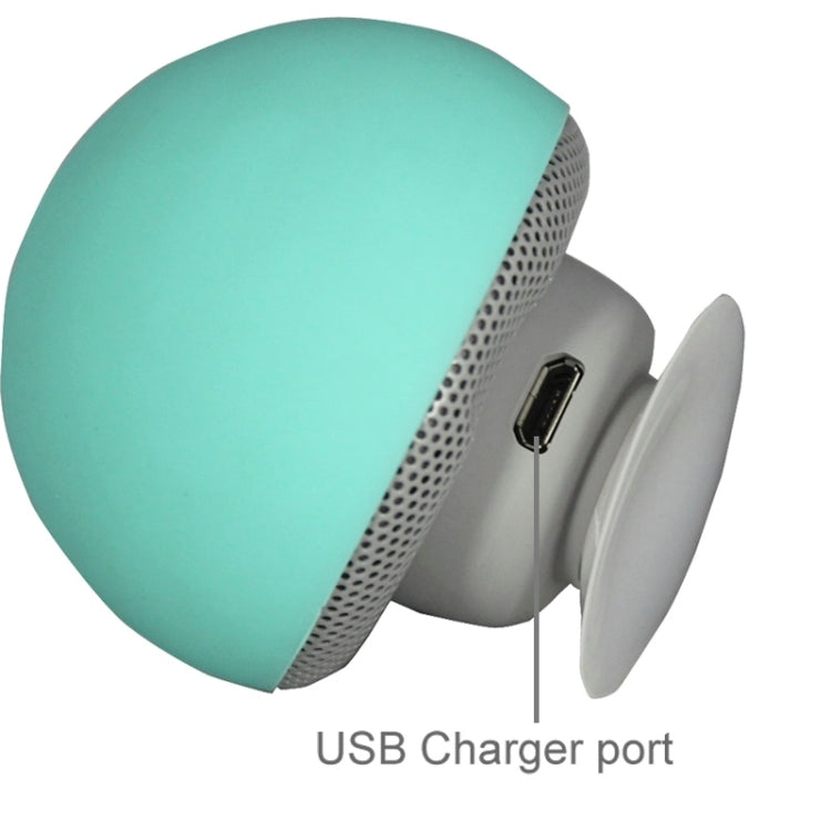 Enceinte Bluetooth en forme de champignon avec support à ventouse