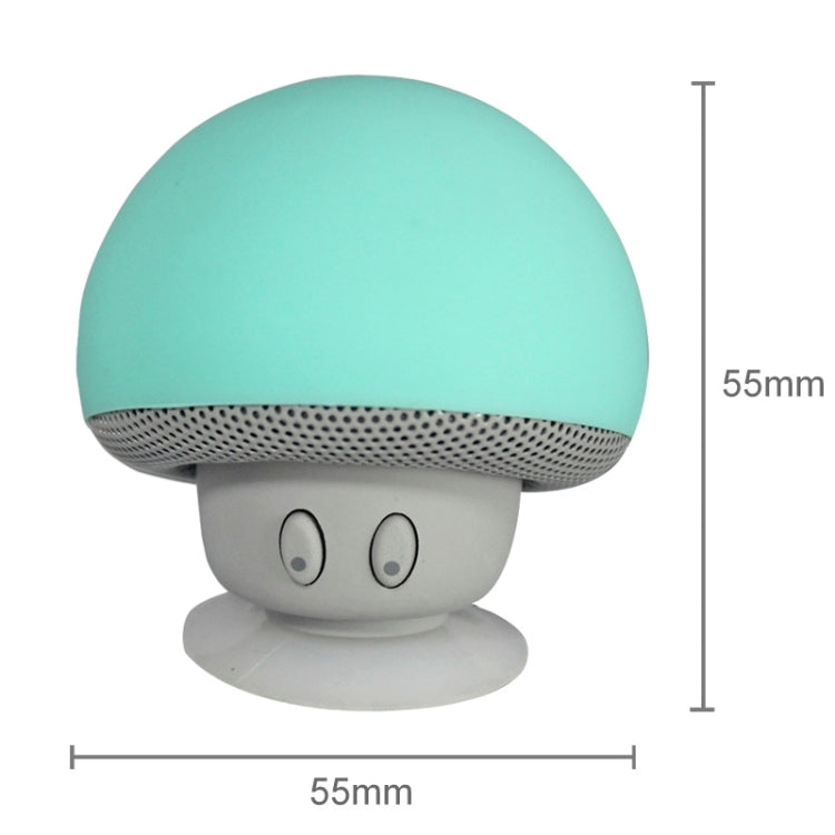 Enceinte Bluetooth en forme de champignon avec support à ventouse