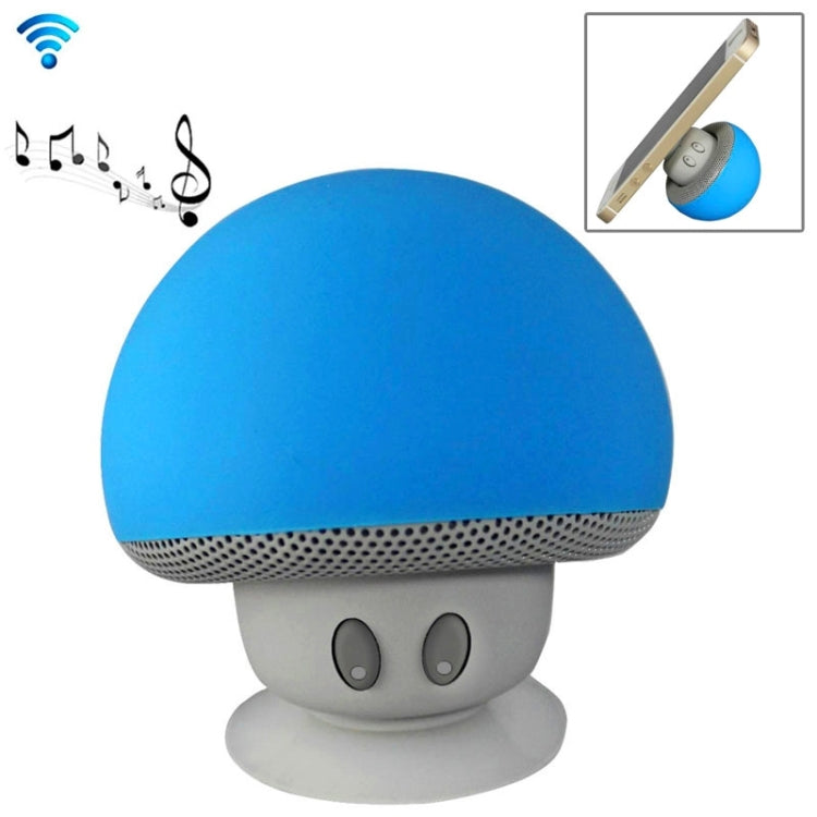 Enceinte Bluetooth en forme de champignon avec support à ventouse