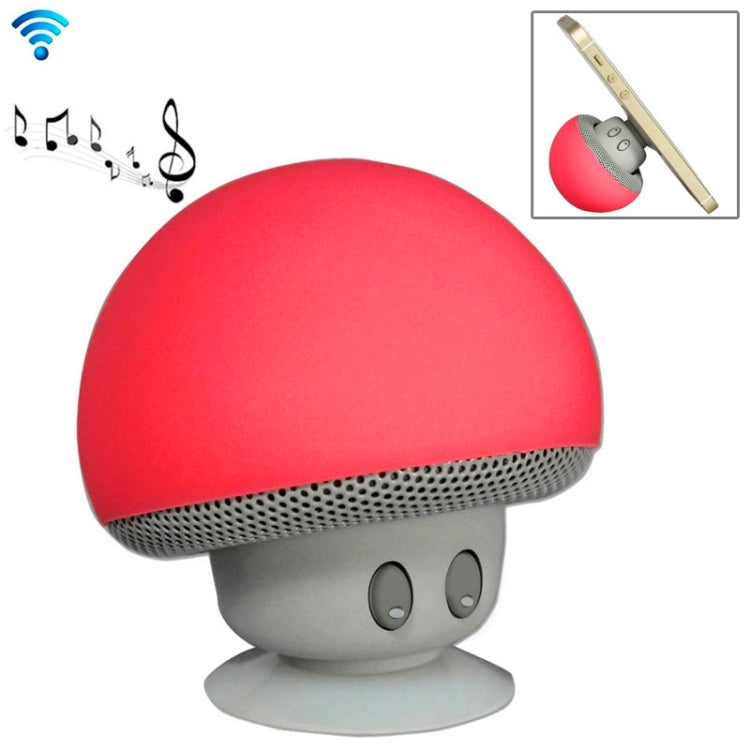 Enceinte Bluetooth en forme de champignon avec support à ventouse