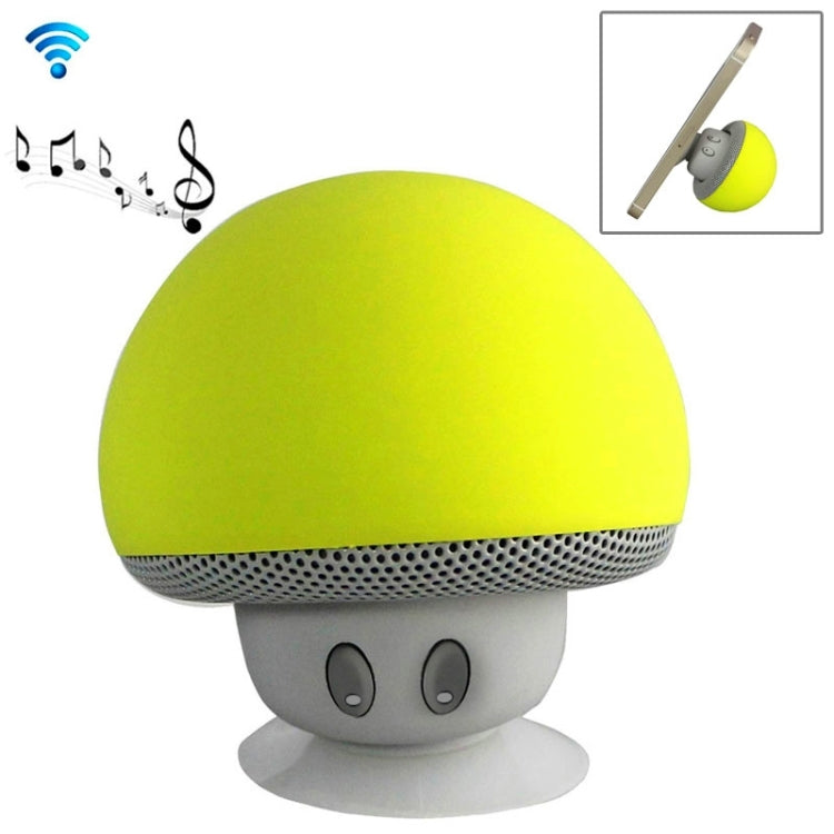 Enceinte Bluetooth en forme de champignon avec support à ventouse
