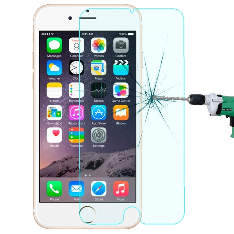 Hat-Prince 0.26mm 9H Surface Hardness 2.5D Explosion-proof Tempered Glass Film for iPhone 6
