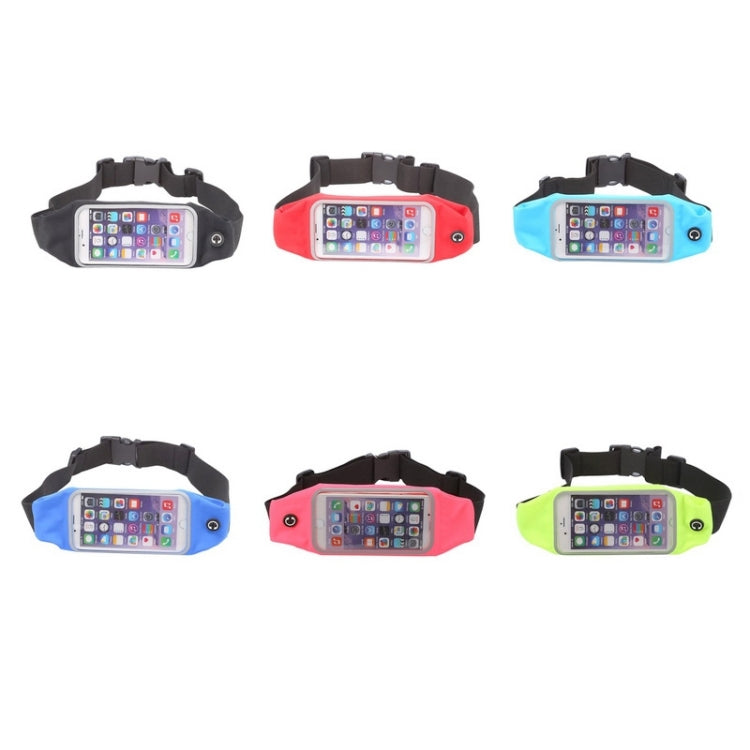 Waterproof Sports Waist Bag Pouch with Earphone Hole for iPhone 6 & 6s