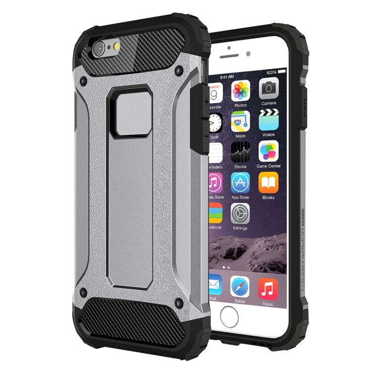 For iPhone 6 & 6s Tough Armor TPU + PC Combination Case