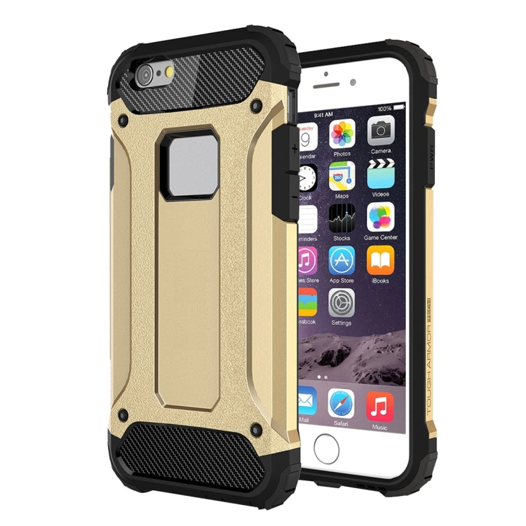For iPhone 6 & 6s Tough Armor TPU + PC Combination Case