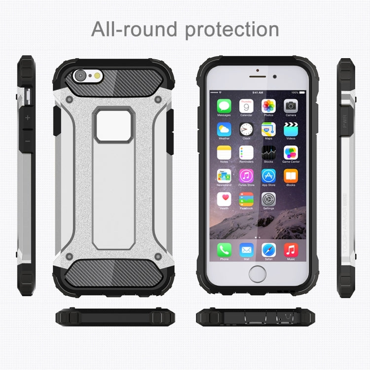 For iPhone 6 & 6s Tough Armor TPU + PC Combination Case