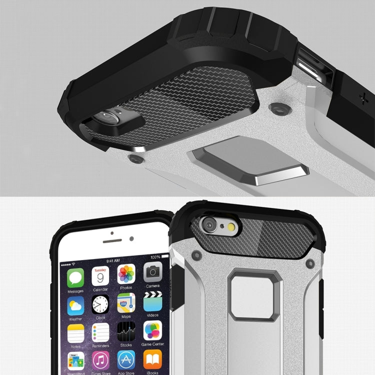 For iPhone 6 & 6s Tough Armor TPU + PC Combination Case