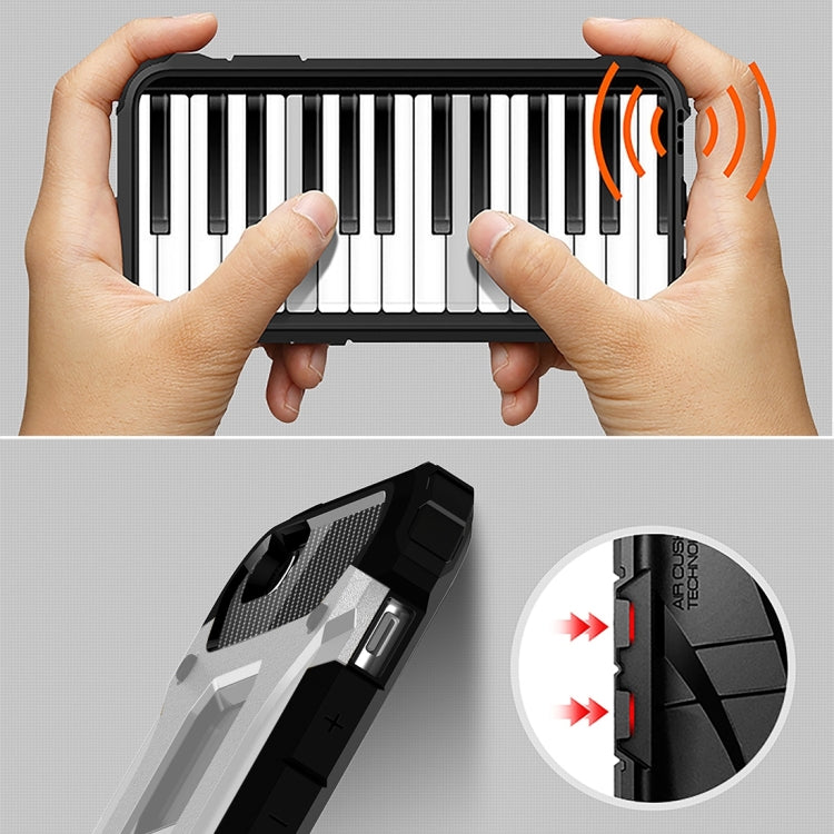 For iPhone 6 & 6s Tough Armor TPU + PC Combination Case