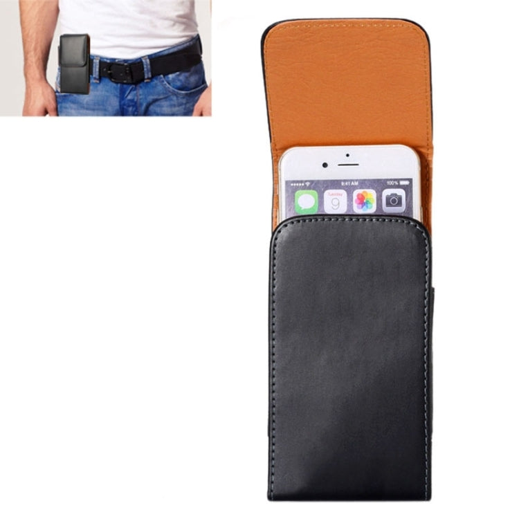 Crazy Horse Texture Vertical Flip Leather Case / Waist Bag with Back Splint for iPhone 6