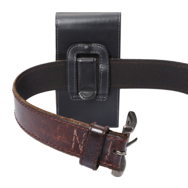 Crazy Horse Texture Vertical Flip Leather Case / Waist Bag with Back Splint for iPhone 6