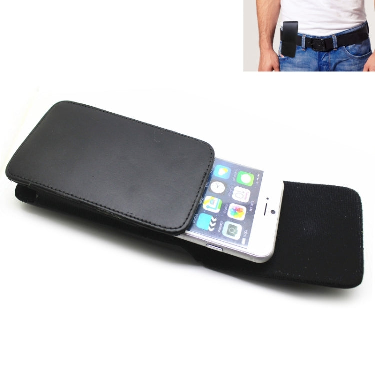 Universal Vertical Style Leather Case with Belt Clip for iPhone 6 Plus / Galaxy Note 4 / Note 3