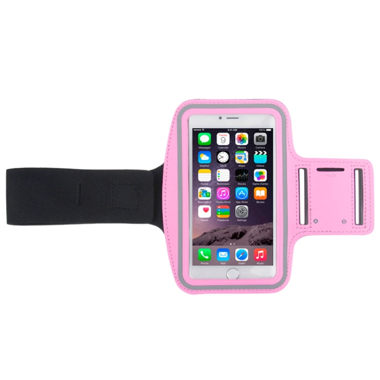 Sport Armband Case with Earphone Hole and Key Pocket for iPhone 6 Plus