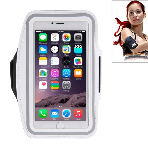Sport Armband Case with Earphone Hole and Key Pocket for iPhone 6 Plus