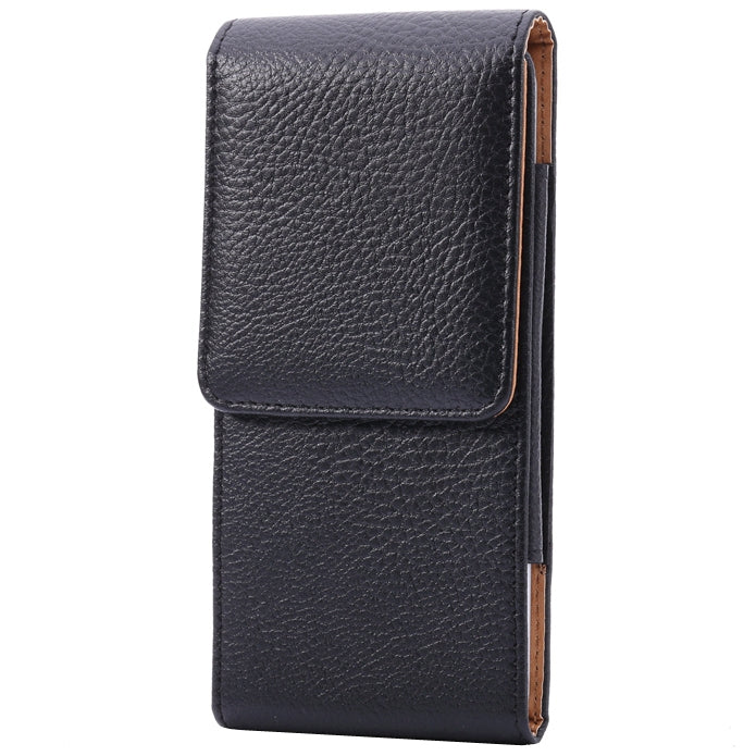 Litchi Texture Vertical Style Waist Bag for iPhone 6 Plus, Galaxy Note 4 / Note III / Note II