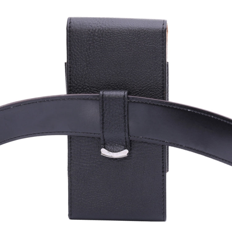 Litchi Texture Vertical Style Waist Bag for iPhone 6 Plus, Galaxy Note 4 / Note III / Note II
