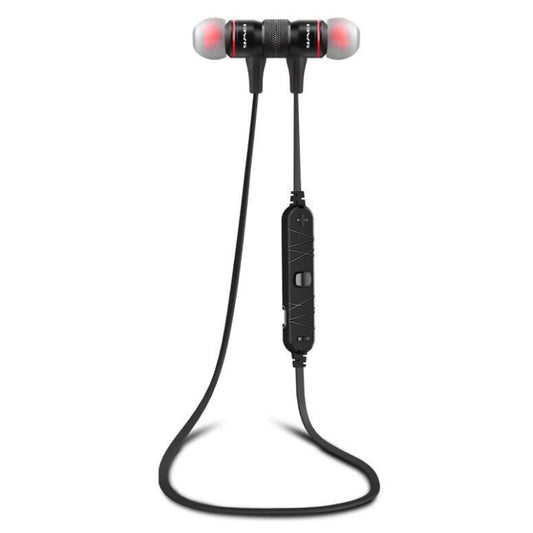 awei A920BL wireless Bluetooth sports earphones with secure-fit earbuds and charging case