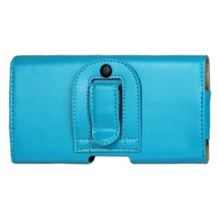 Crazy Horse Texture Horizontal Style Leather Waist Bag for iPhone 6 Plus / Galaxy Note 4 / Note 3 / Note 2 / A5 & A3