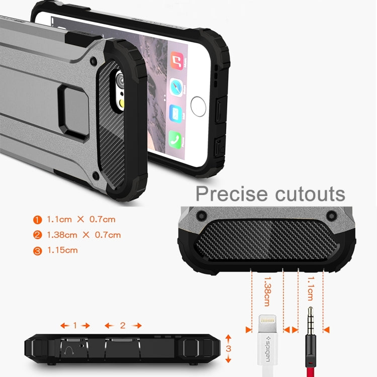 For iPhone 6 Plus & 6s Plus Tough Armor TPU + PC Combination Case, For 6 Plus & iPhone 6s Plus, For iPhone 6 Plus & 6s Plus