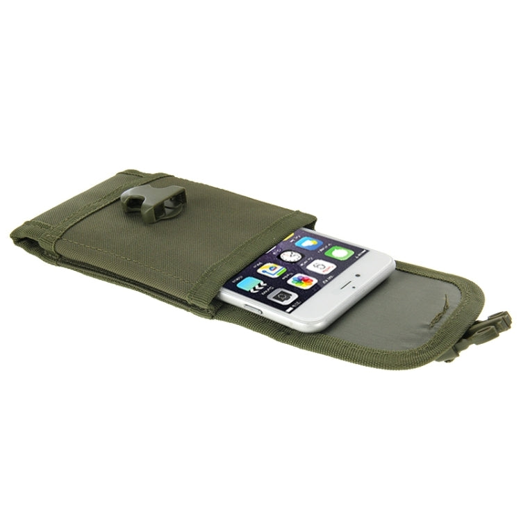 5.5 inch Universal Vertical Nylon Fabric Waist Bag for iPhone 6 Plus & 6S Plus, Galaxy S6, Huawei, etc