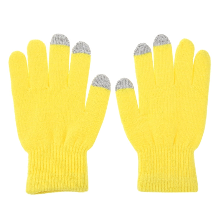 Universal Conductive Capacitive Touch Screen Gloves Knitted Warm Three Finger